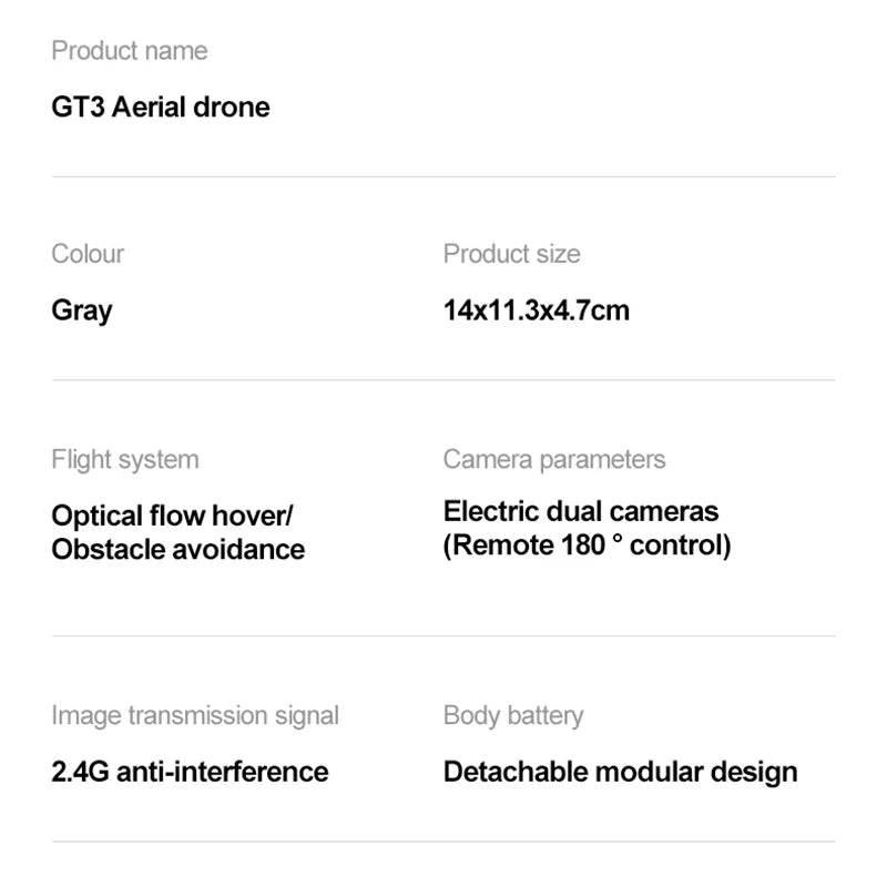 Drones Professional HD GT3 GPS 8K 180° Dual Cameras 5G WIFI Brushless Motors Obstacle Avoidance FPV Foldable Quadcopter Toys - Empire P.E