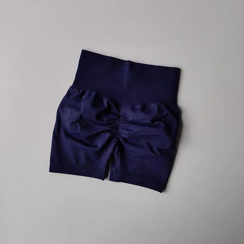 Women's High-Waist Breathable Yoga Shorts
