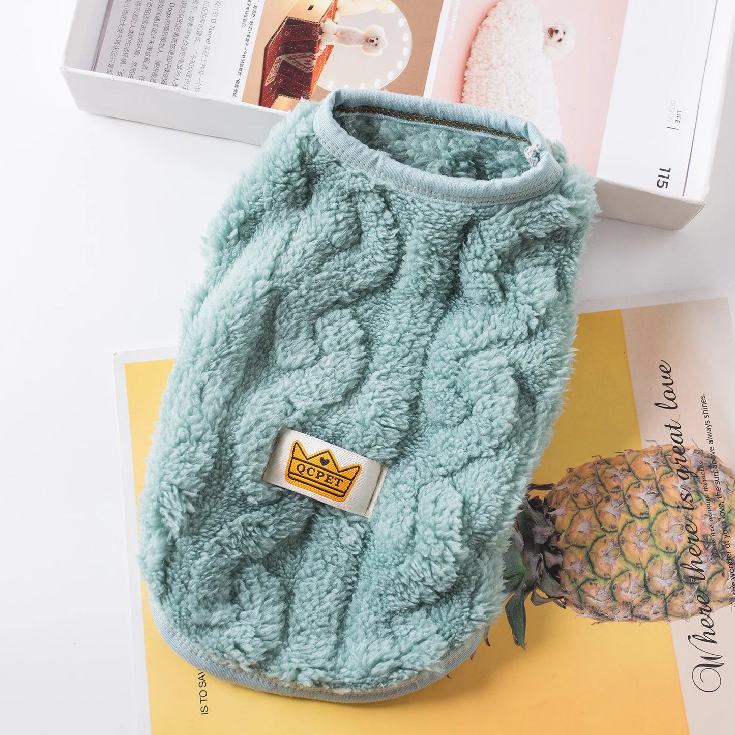 Soft Cozy Cat Warm Fleece Sweatshirt
