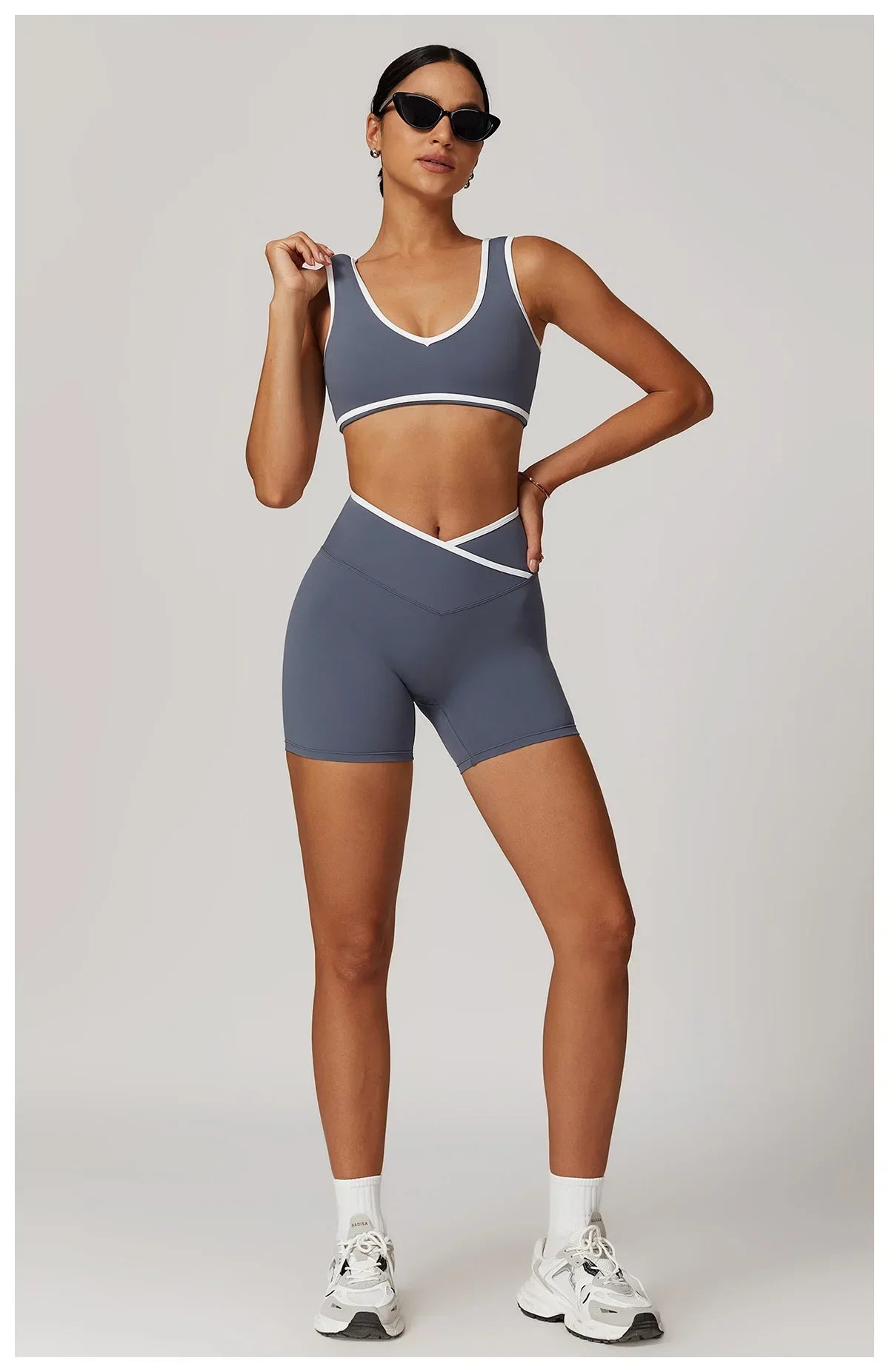 Yoga Set 2 Pieces Workout Outfits Fitness - Empire P.E