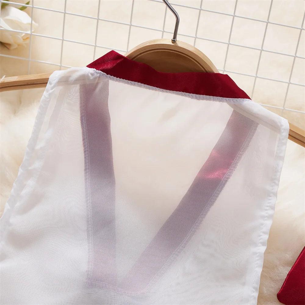 Japan V-Neck Chiffon Set - Empire P.E