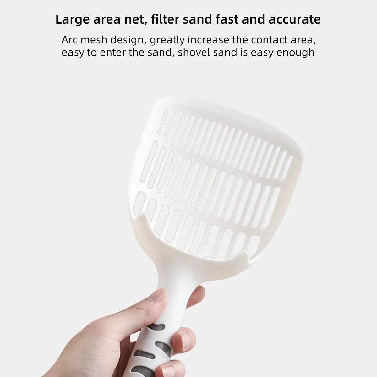 Cat Litter Shovel Scoop Plastic Pet Toilet Poop Artifact Garbage Sand Shovel Pet Cleaning Artifact Dog Shovel Pet Cleaning Tool - Empire P.E