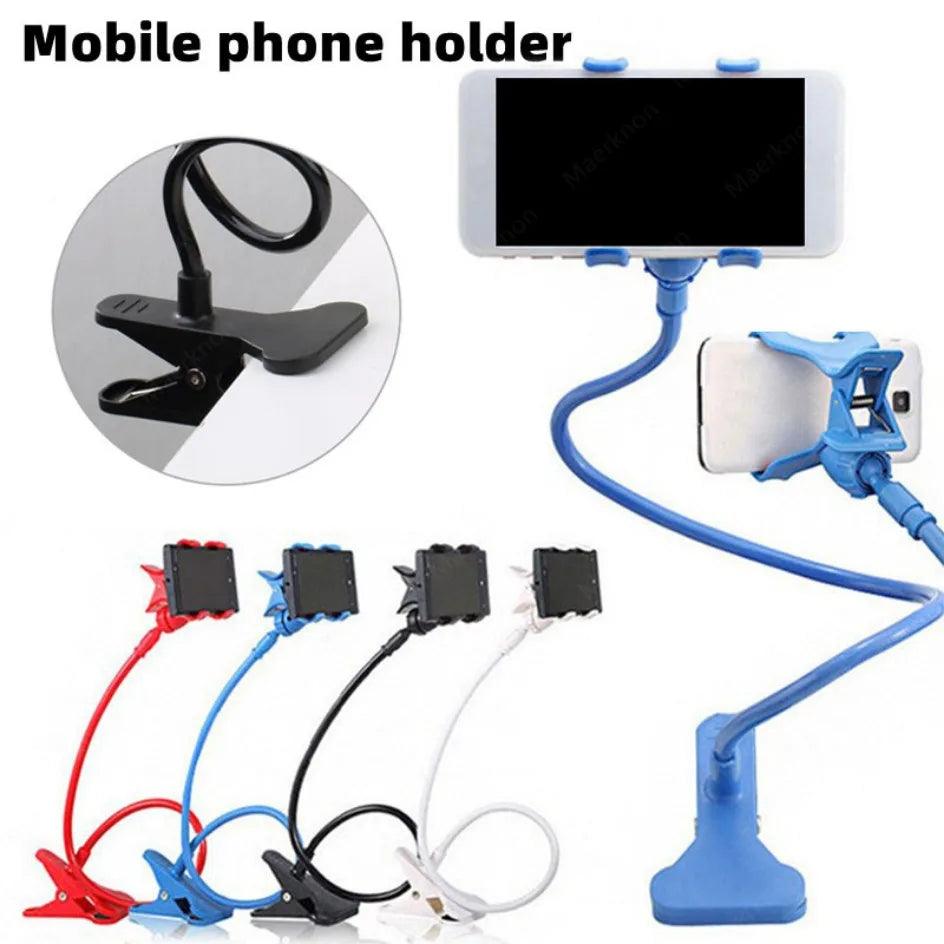 Mobile Phone Holder Flexible Adjustable Cellphone Holder Clip Support Telephone Home Bed Desktop Mount Bracket Smartphone Stand - Empire P.E
