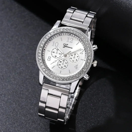 Women Diamond Luxury Wristwatch - Empire P.E