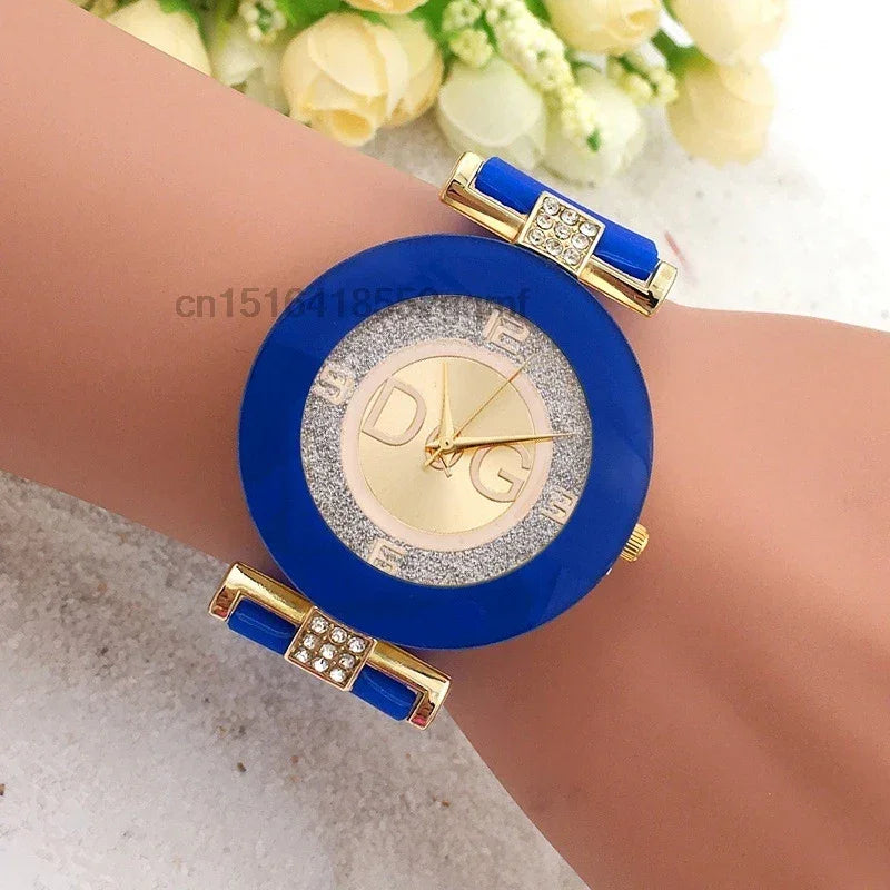 Womens Wristwatch Fashion Silicone Luxury