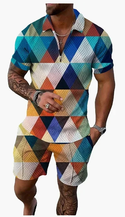 Hawaiian Tracksuit 2pcs Sets - Empire P.E
