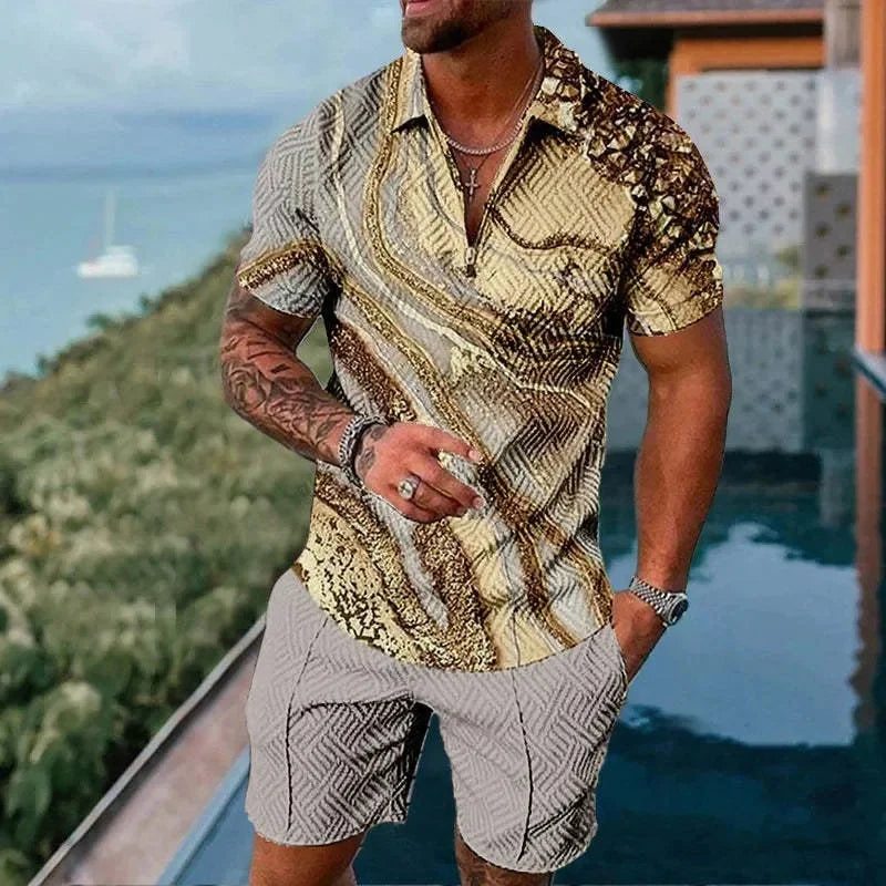 Hawaiian Tracksuit 2pcs Sets - Empire P.E