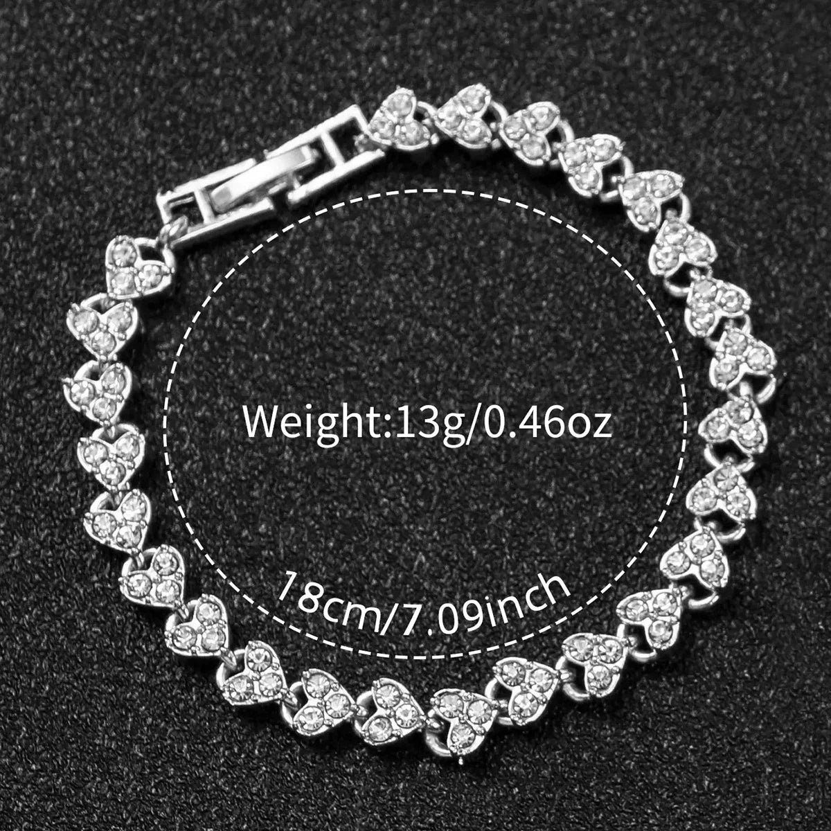 2pcs/set Women Diamond Quartz Watch and Bracelet Set - Empire P.E