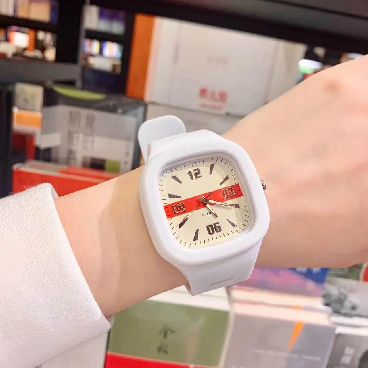 Fashion Women Watches Big Square Ladies Quartz - Empire P.E