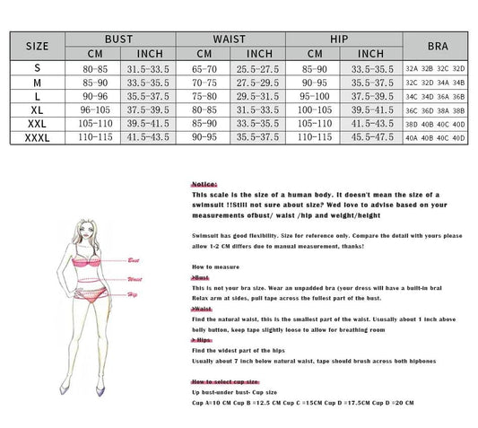 Bikini Push Up Women Swimsuits 2025 - Empire P.E