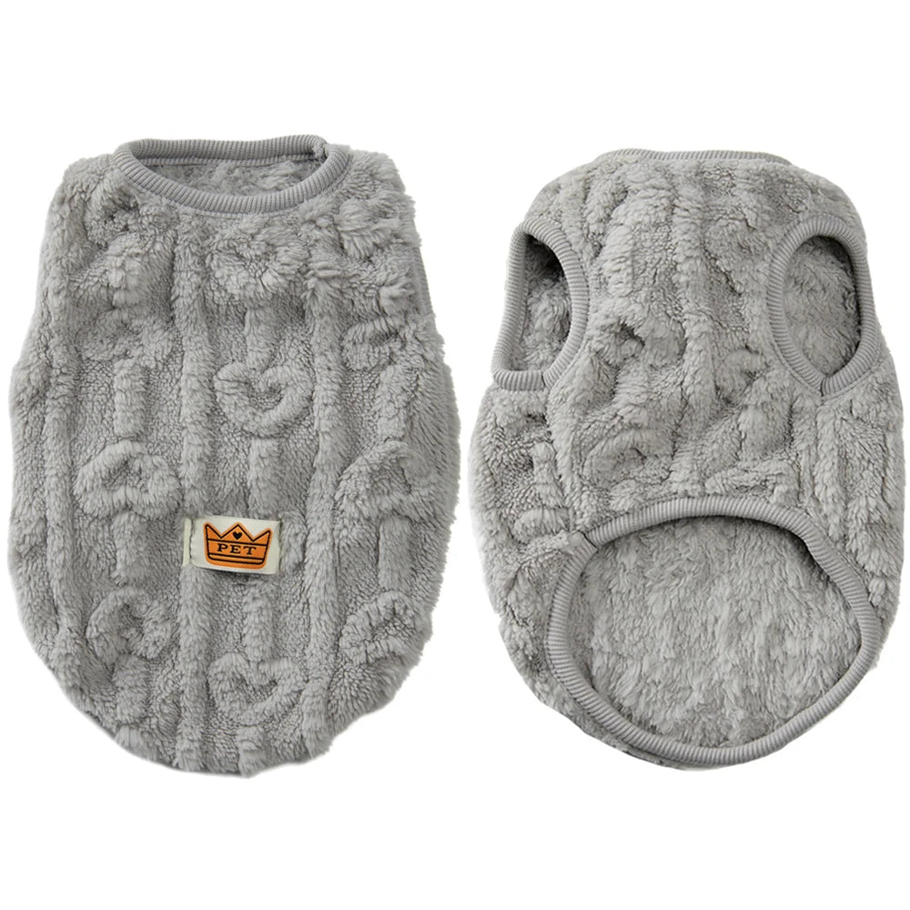 Soft Cozy Dog Fleece Coat