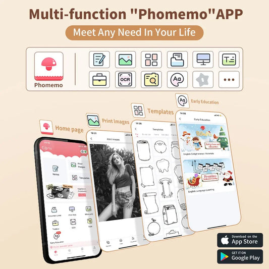 Portable Mini Thermal Printer, - Empire P.E