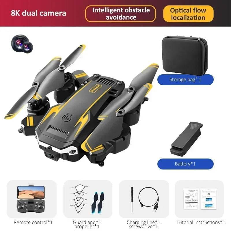 Outdoor G6 Drone 5G Professional 8K HD Aerial Photography Omnidirectional Obstacle Avoidance Quadrotor Distance 10000M - Empire P.E