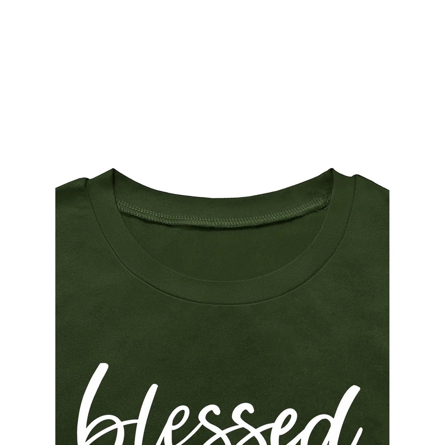 Women's long sleeved round neck blessing printed T-shirt and tight pants - Empire P.E