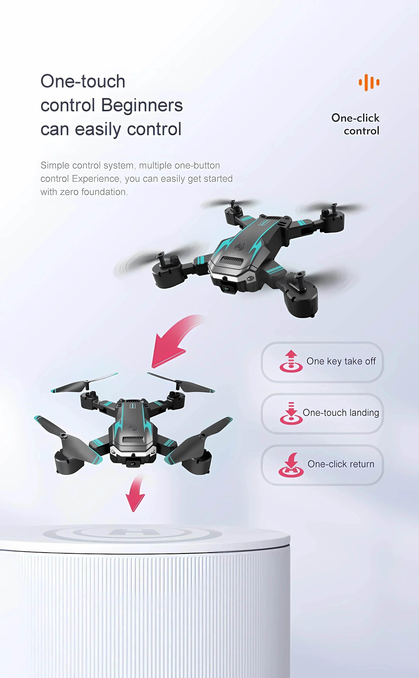 Newest S6 Max 8K Drone Professional Foldable Quadcopter Aerial HD Camera GPS RC Helicopter 10KM Obstacle Avoidance Sell Apron - Empire P.E