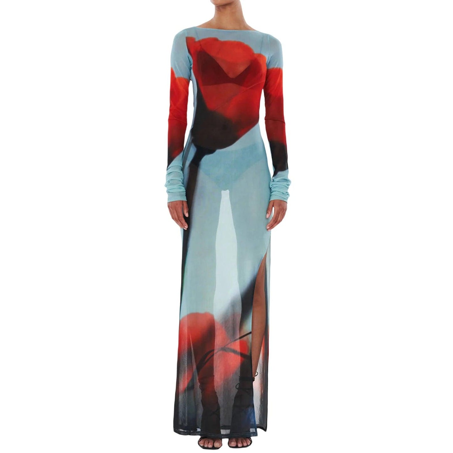 Sexy Women’s Slim Fit Long Dress Cover-Ups - Empire P.E