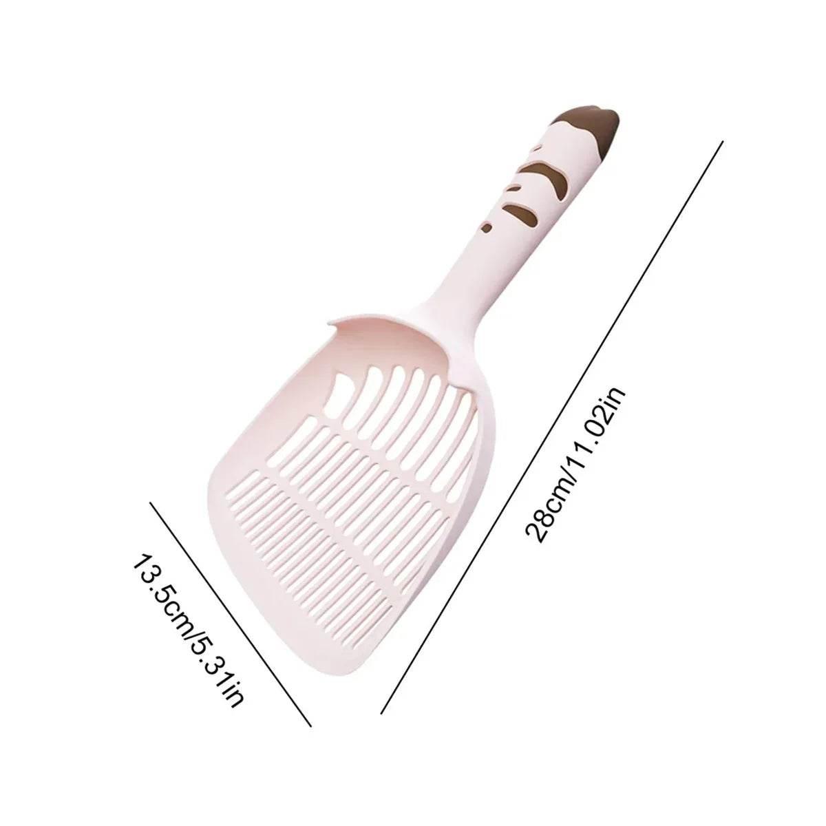 Cat Litter Shovel Scoop Plastic Pet Toilet Poop Artifact Garbage Sand Shovel Pet Cleaning Artifact Dog Shovel Pet Cleaning Tool - Empire P.E