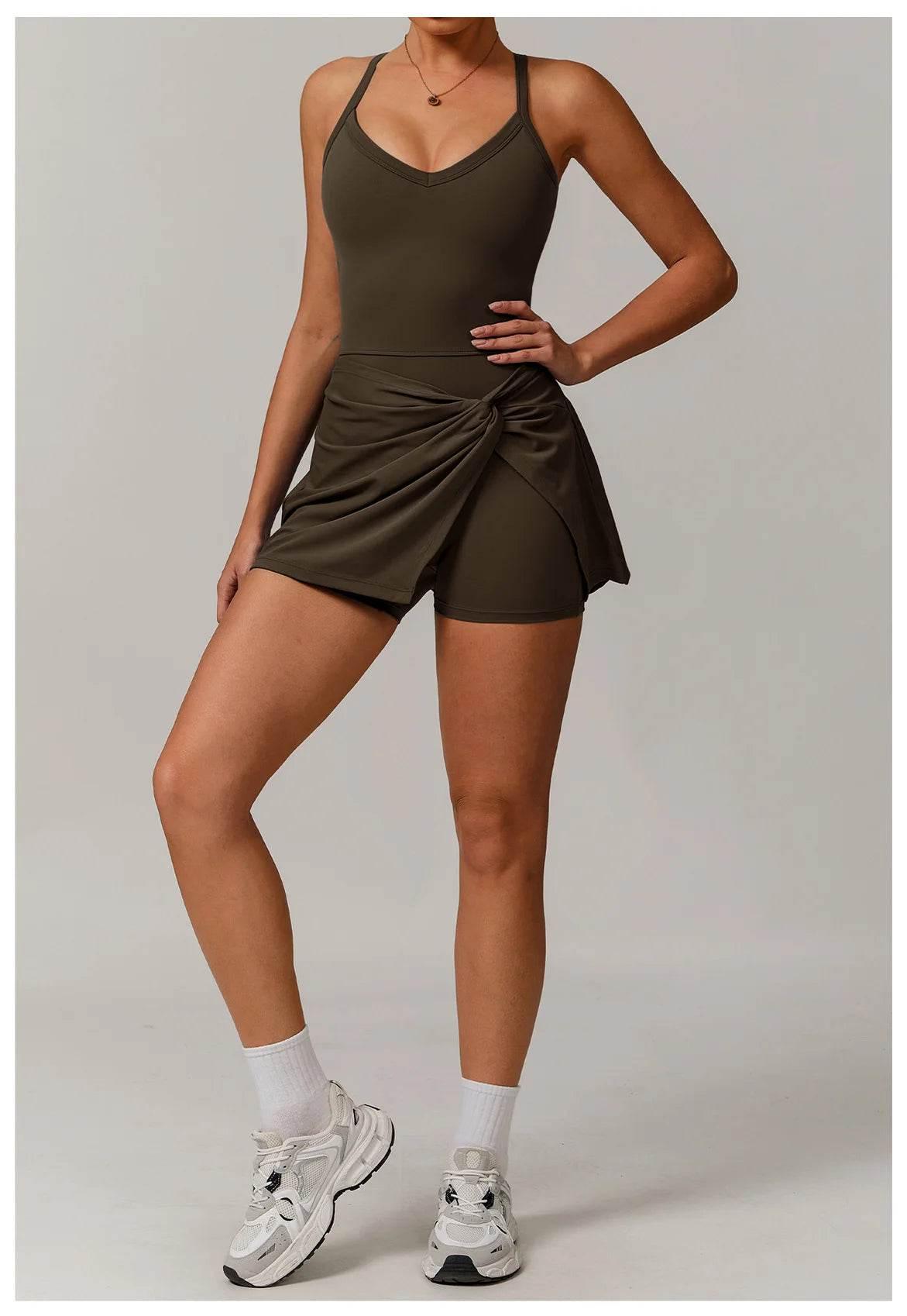 Yoga Jumpsuits Women Bodysuits Fitness Sports Yoga Suit Breathable Sports Yoga Clothing Women's Gym Set Push Up Workout Clothes - Empire P.E