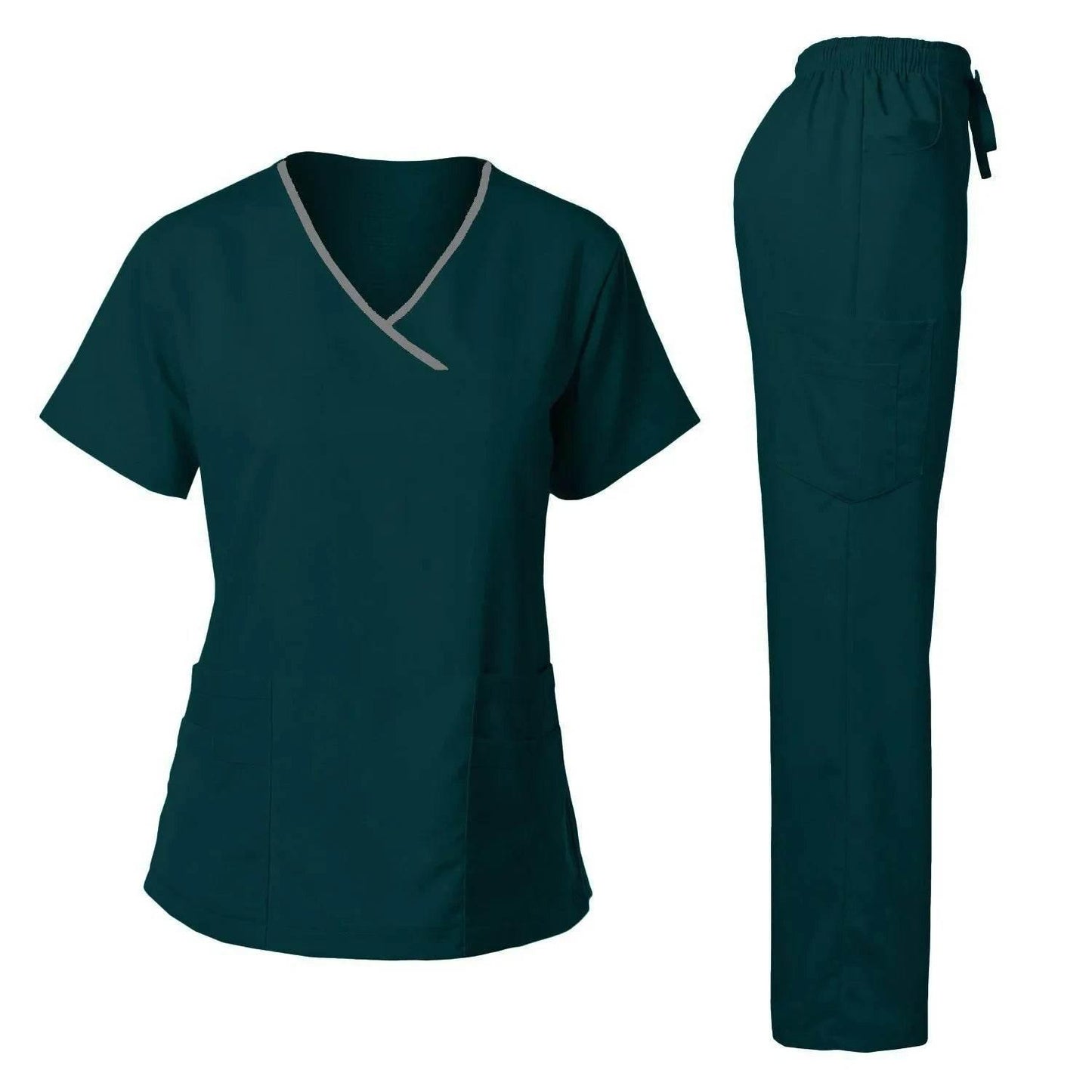 Anti Wrinkle Washable Soft Fabric Nurse Scrubs Hospital Uniform Medical Scrubs Jogger Scrubs Sets Medical Clothing for Women - Empire P.E