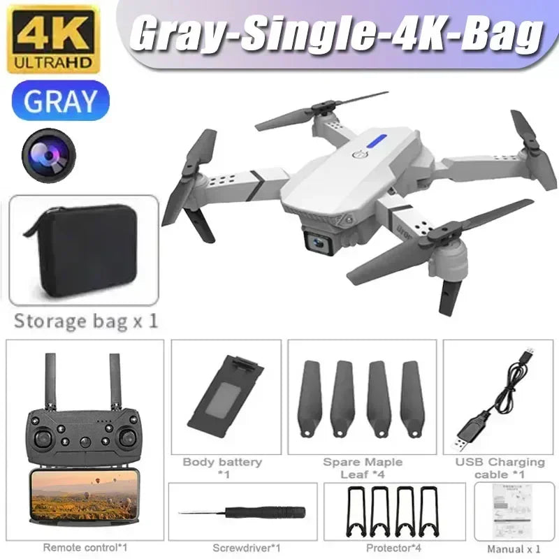 2025 E88 Professional Wide Angle RC Drone HD 4K Camera - Empire P.E