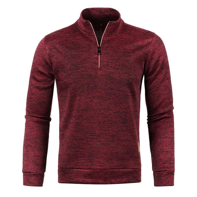 Autumn Men's Half Zipper Sweatshirts