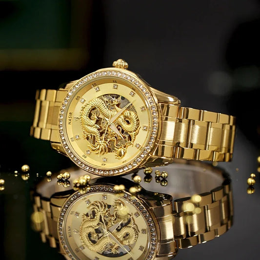 Gold watch men's luxury - Empire P.E