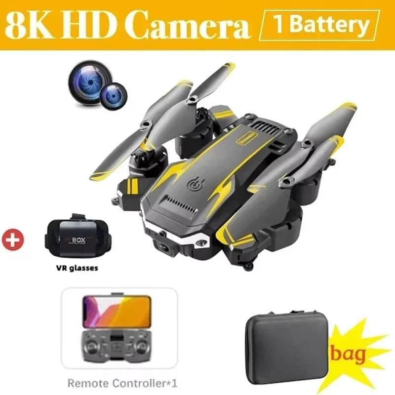 New G6 Drone 8K Professional HD 360 ° Aerial Photography Dual-Camera Foldables 5G GPS Obstacles Avoidanc Brushless Quadrotor 3KM - Empire P.E