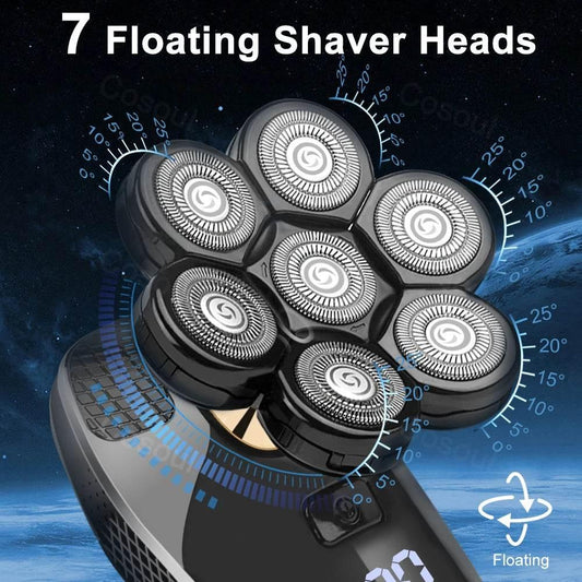 Shaver for Men Electric Shaver Powerful Bald Head Shaver Beard Shaving Machine For Men Razor Husband Gift Boyfriend - Empire P.E