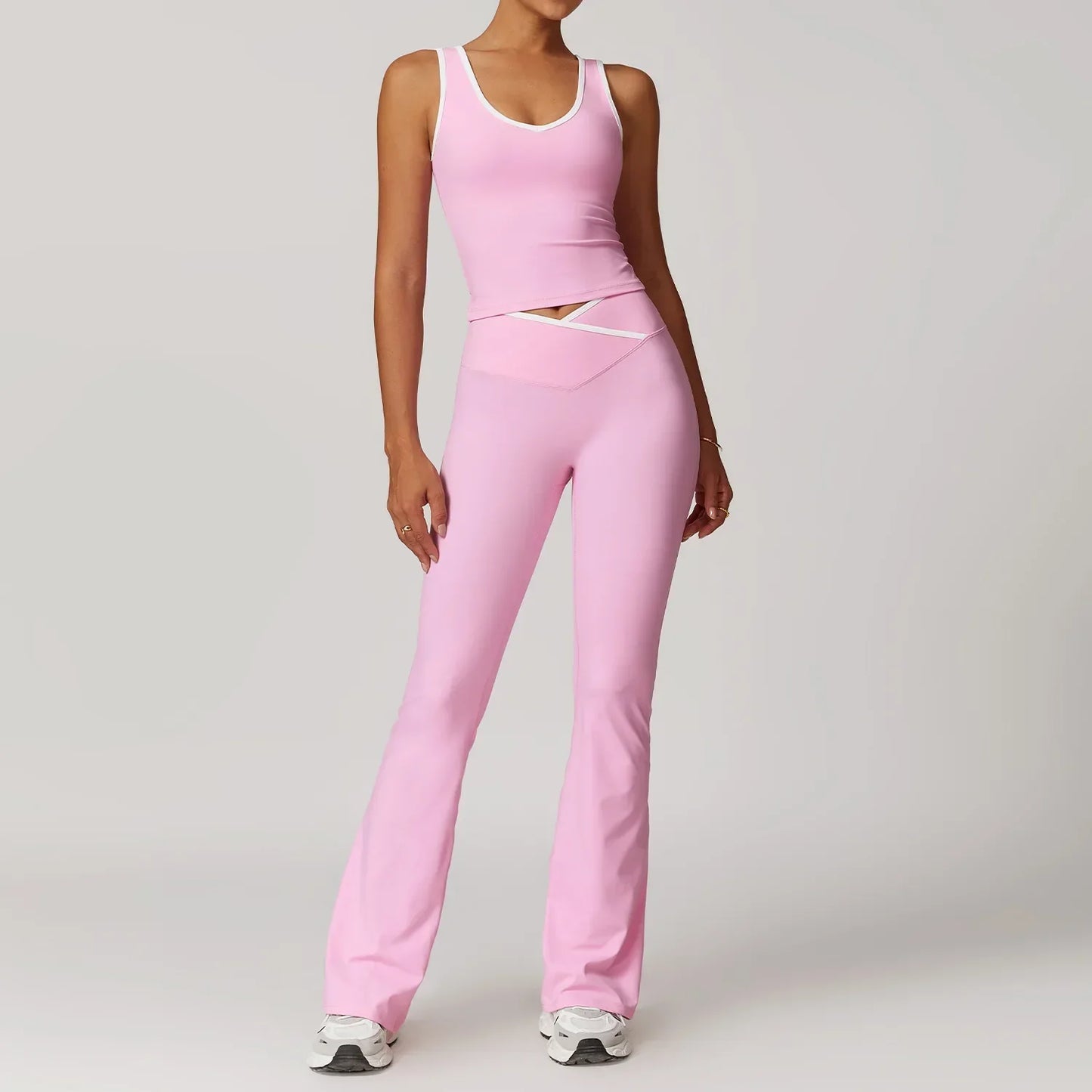 Yoga Set 2 Pieces Workout Outfits Fitness - Empire P.E
