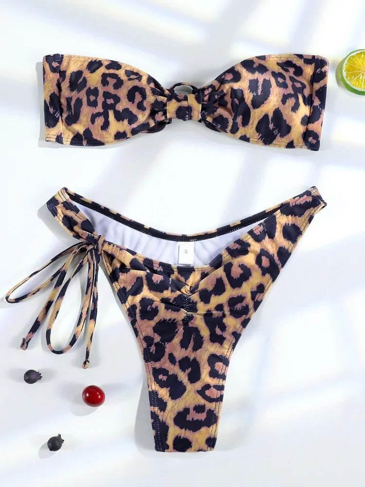 2025 Bikinis Leopard Swimsuit - Empire P.E