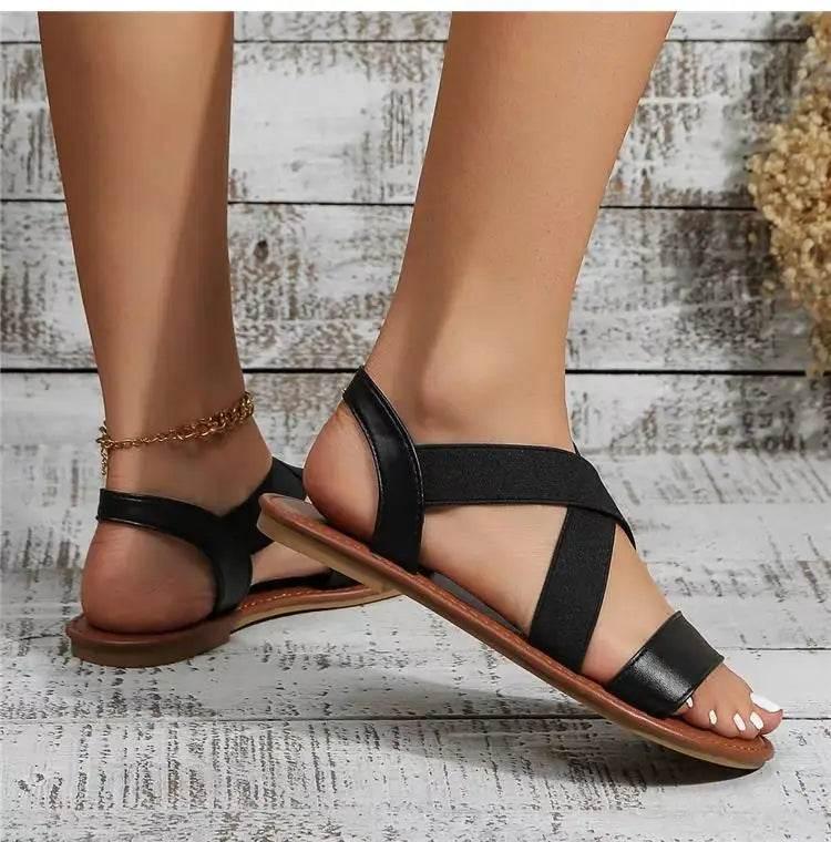 Summer Women Shoes Sandals Party Sandals Woman Beach Walking Shoes Retro Women's Sandals Plus Size Footwear Female Women Sandal - Empire P.E