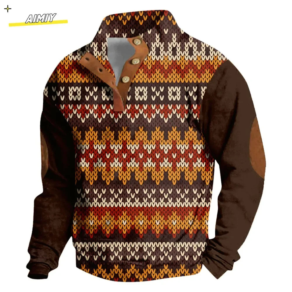 Vintage Men's Hoodie Casual Jacket - Empire P.E