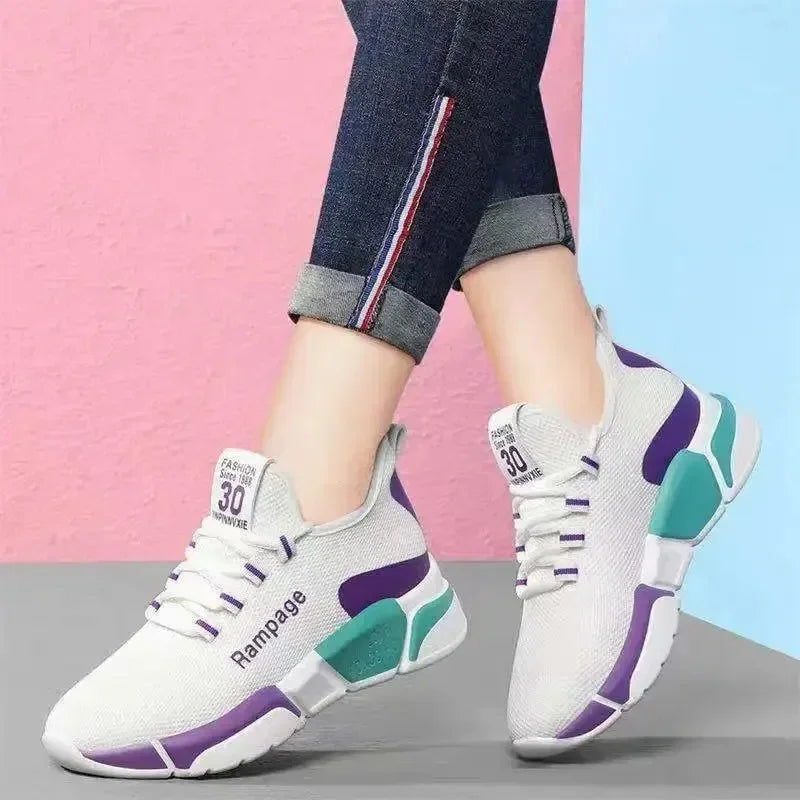 Women's versatile lace up comfortable lightweight sports shoes - Empire P.E