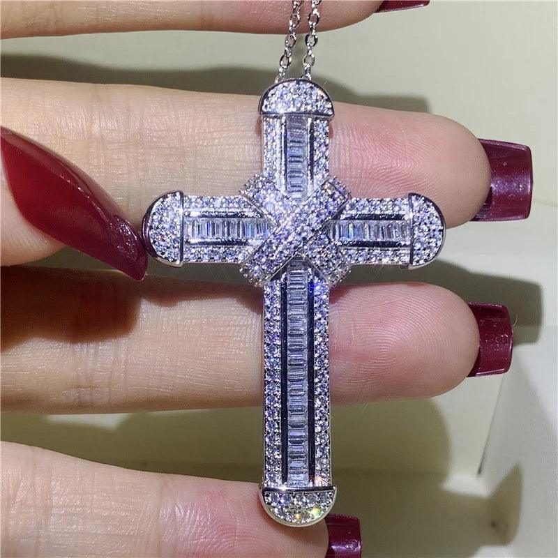 Long Cross Pendant
