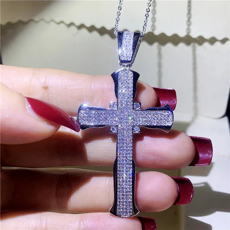 Long Cross Pendant