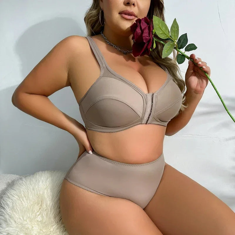 Women Wireless Bra Set Plus Size - Empire P.E