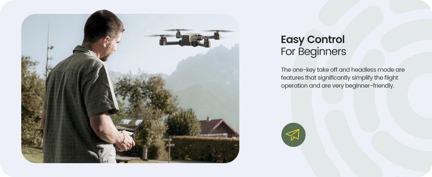 Holy Stone HS440 Foldable FPV Drone - Empire P.E