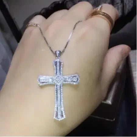 Long Cross Pendant