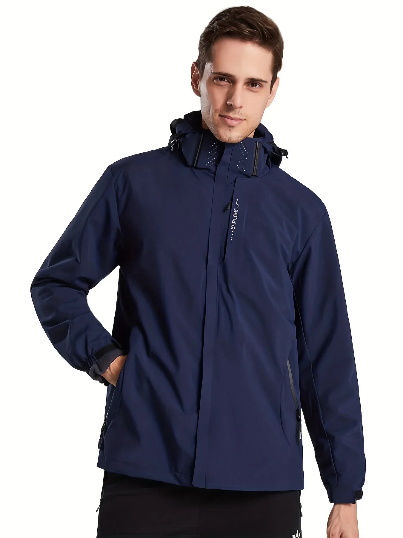 Men's Lightweight Waterproof Rain Jacket - Empire P.E