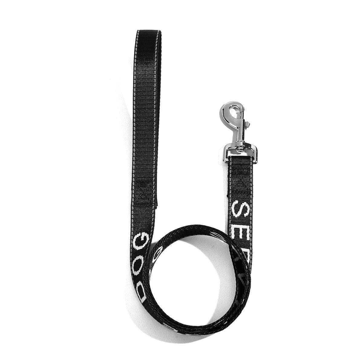 Small Pet Dogs and Cat Leashes Solid color Service Dog & Emotional Support Jacquard Leash Reflection Strong Pet Walking Training - Empire P.E