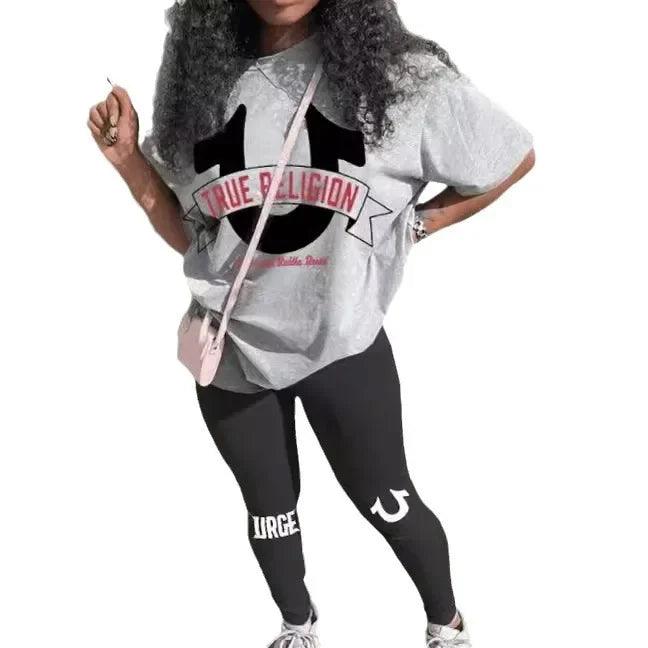 Fashionable U Series Hip Hop Trendy Set FC1229 Cross-Border Women's Skirt Ensemble Stylish Casual Outfit from Mainland China - Empire P.E