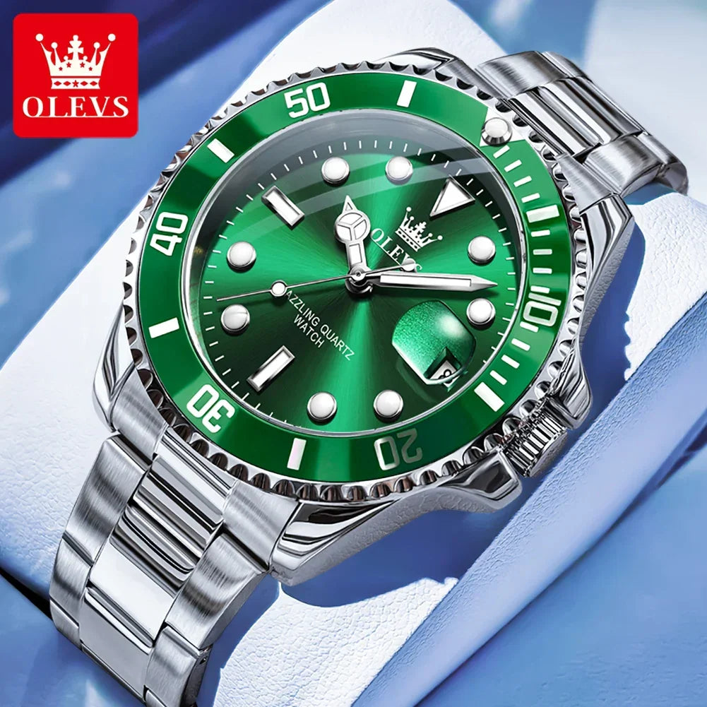 Men Fashion Trend Diving Quartz Watch - Empire P.E