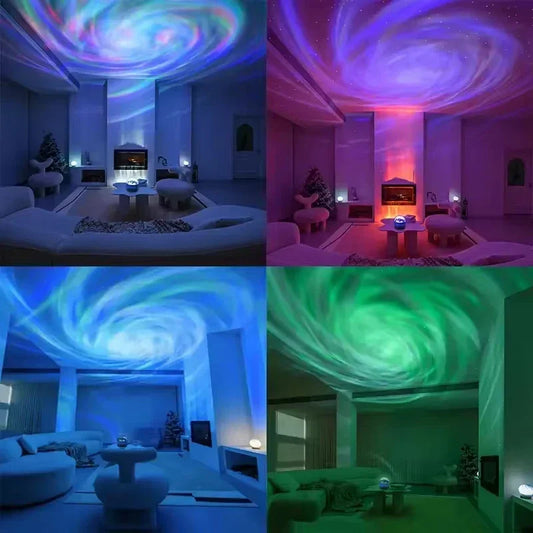 LED Galaxy Light Colorful Galaxy Sky Projector Bedroom Night Light - Empire P.E