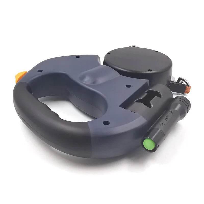 Double dog Leash Light retractable roulette double end leash Portable rotating pet leash for 2 dogs walking pet supplies - Empire P.E