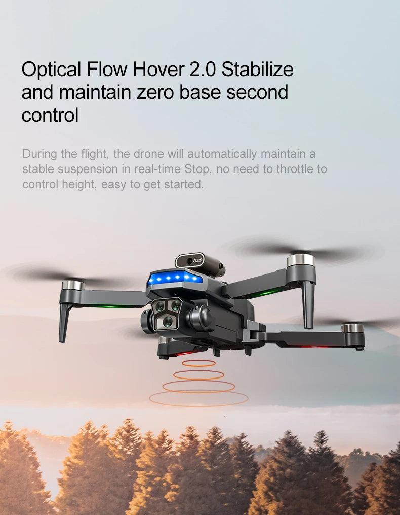 P18 New RC Drone Dual 8K camera drone obstacle avoidance quadcopter electronically controlled professional Drone Kid Gift Toys - Empire P.E