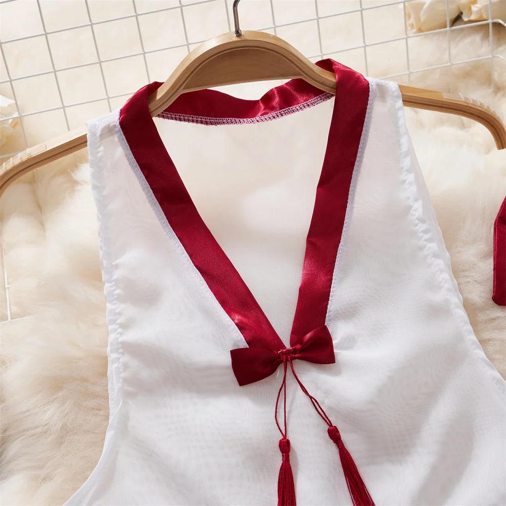 Japan V-Neck Chiffon Set - Empire P.E