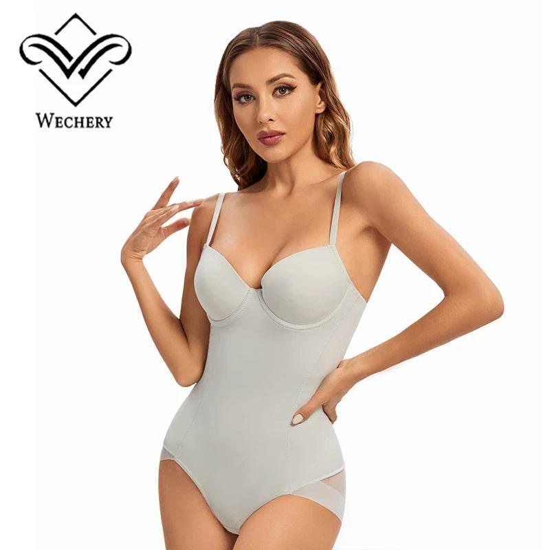 Bodysuit Body Shaper Strappy Bralette Bras - Empire P.E