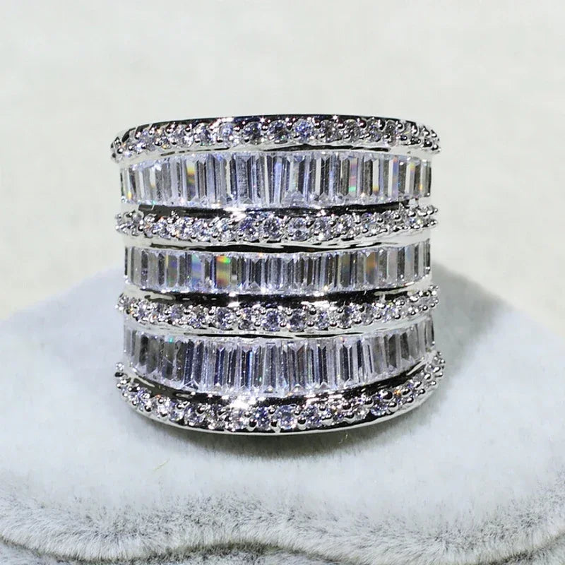 Lab Diamond Ring 925 sterling silver - Empire P.E