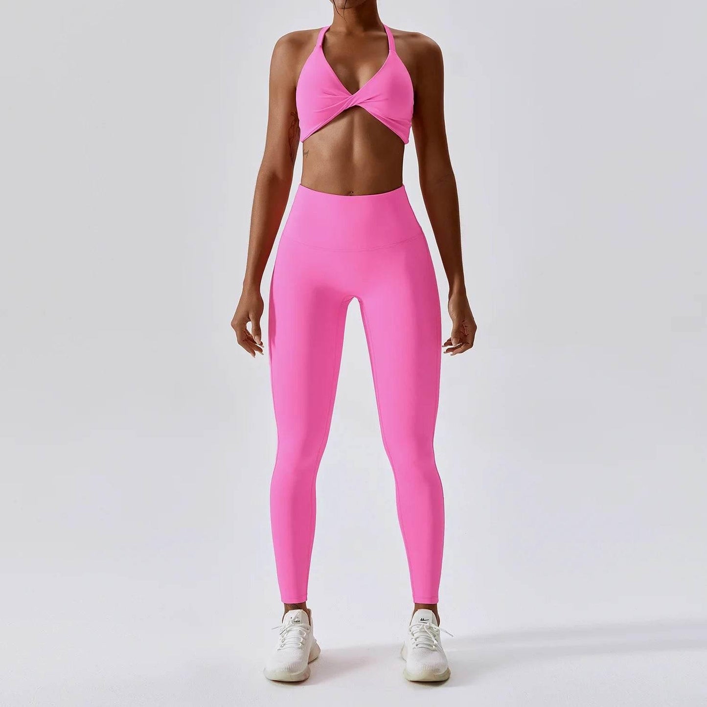 Yoga Set Women's Tracksuit Fitness Sports Set Workout Clothes For Women Gym Set Women Outfits Sports Bra Yoga Pants Yoga Suit - Empire P.E