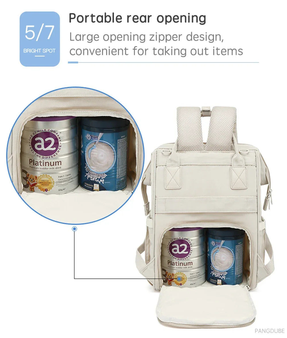 Baby Bag with 2pcs Stroller Hooks - Empire P.E
